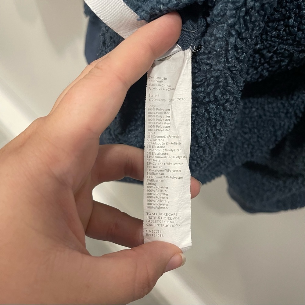 Fabletics Spencer Reversible Jacket Celestial Blu… - image 6